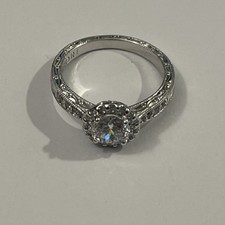 Sterling Silver Ring with CZ
