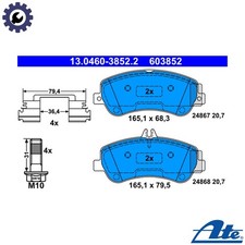 BRAKE PAD SET DISC BRAKE