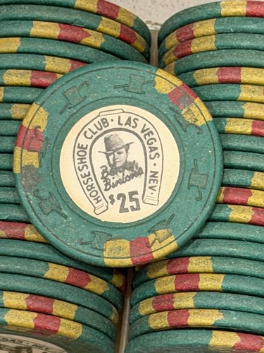 100 binion horseshoe - -, club