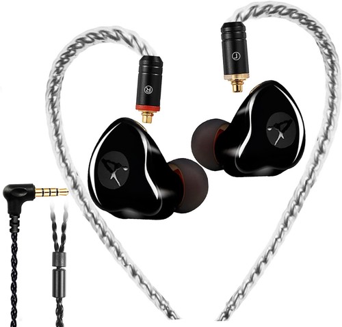 Famedy ear monitors wired - in,