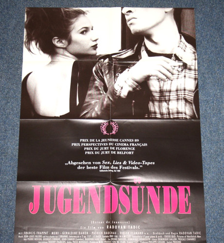 Filmposter jugendsünde - filmposter, (1989)