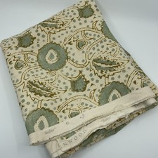 Linwood Fabric Remnant Rubia In Cove Linen 2.2m New Furnishing Upholstery