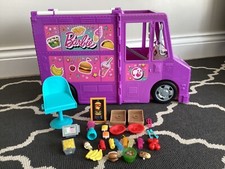 Barbie Fresh N Fun Food Truck With Accessories
