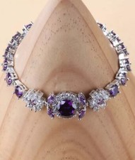 Sterling Silver Purple