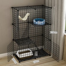 Indoor multi layer cat cage - indoor,