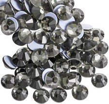 Hotfix Glass Rhinestones Flatback Iron On Beads for Craft Clothes DIY Decoration