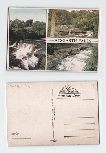 Vintage postcard aysgarth - vintage,