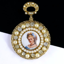 VINTAGE B.S.K LIMOGES LADY