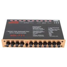7 Band Car Graphic Equalizer