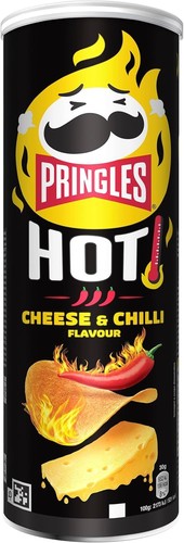 Pringles hot cheese and - hot,