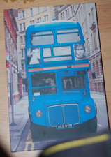 London Blue Bus 1 Tower Hill Canvas
