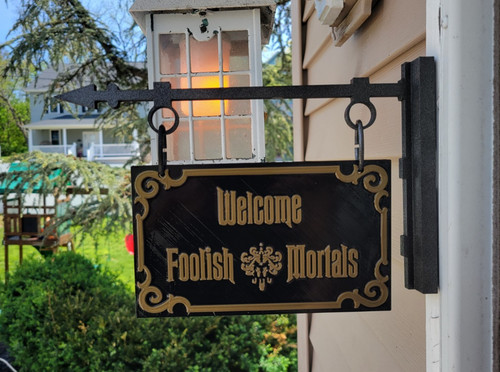 Haunted mansion welcome - haunted,