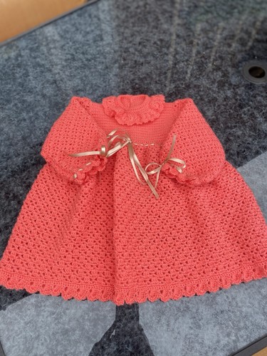 Crochet baby dress - crochet, 9-12