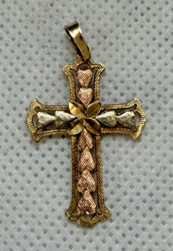 Vintage 14k tri - vintage, colored