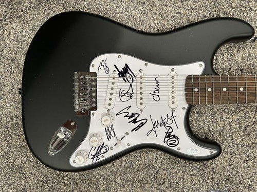 Slipknot signed guitar og - slipknot.,