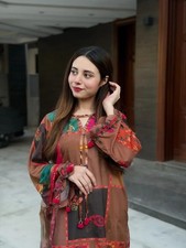 Two-Piece Stitched Long Kurti