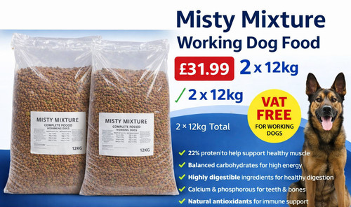 Working dog food misty - food,