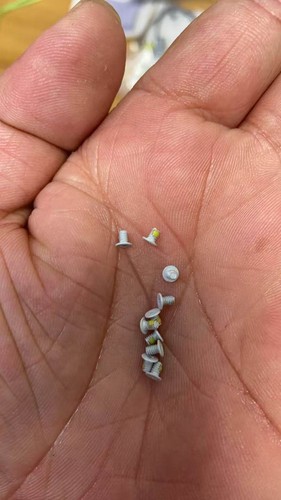 White screw for - screw,