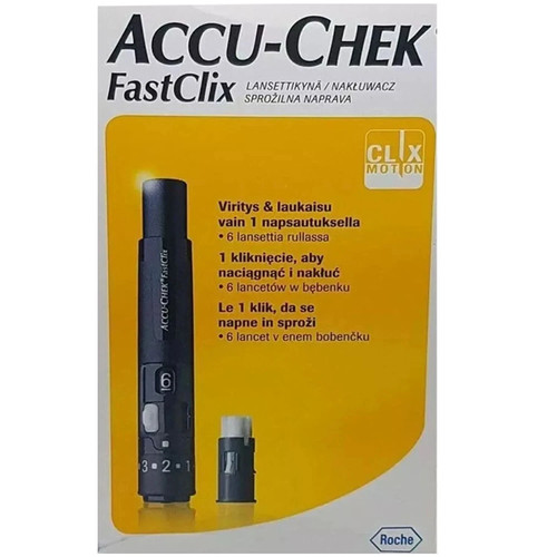 1pk accu chek fastclix lancing - accu-chek,