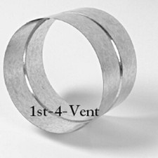 160mm Galv Female Metal Spiral