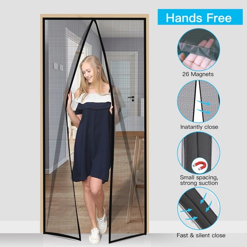 Upgrade magnetic screen door - magnetic,
