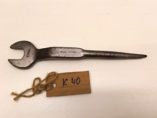 Vintage Snail Brand Podger Erectors Scaffold Spanner Wrench 1/2 BS, 7/16W