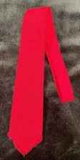 Vardoc Fabrics Mens Red Tie.