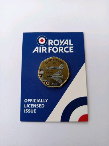 Raf royal air force 50p - royal, shaped