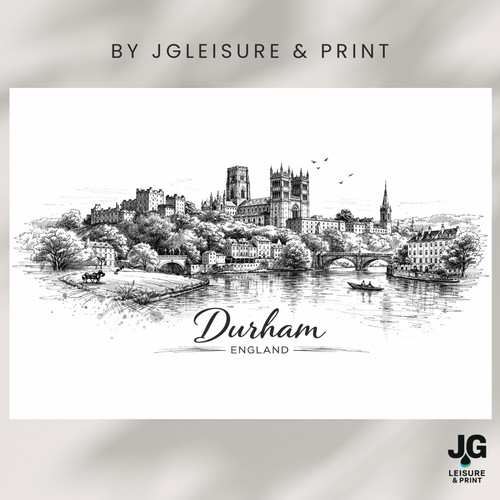 University city skyline print - city,