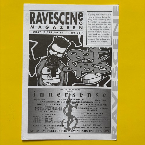 Ravescene magazine issue - ravescene,