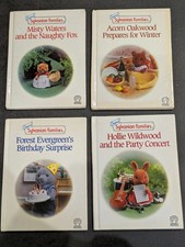 Sylvanian Families MINIATURE COLLECTION STORY BOOKS x 4
