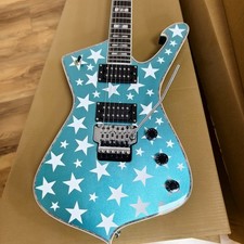 Blue star pattern - blue, iceman