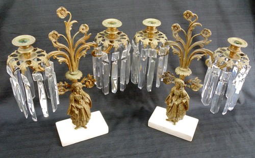 Vintage figural brass marble - brass, &