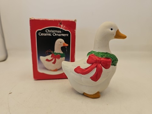 Goose christmas ornament duck - goose,