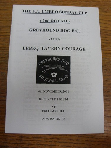 2001 greyhound dog v - 04/11/2001,