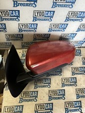 2008 NISSAN QASHQAI Tekna J10 MK1 PASSENGER POWER FOLDING WING MIRROR ORANGE