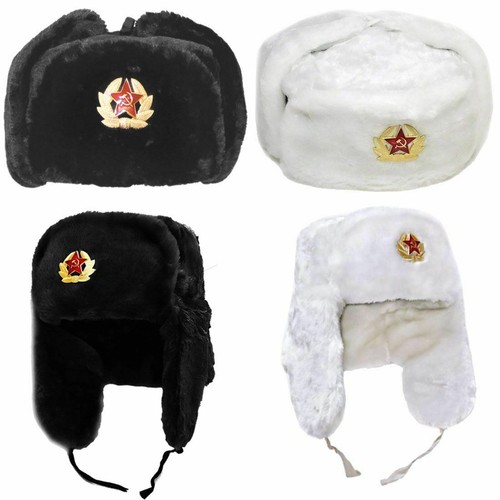 Adult faux fur ushanka - adult,