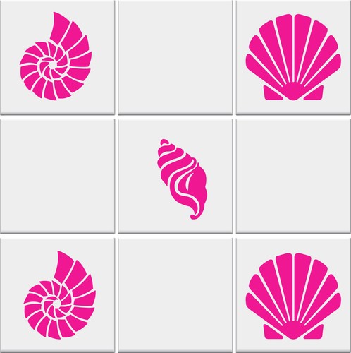 Bathroom tile stickers sea - tile,