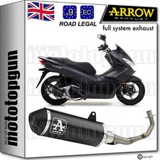 ARROW FULL SYSTEM EXHAUST OPEN RC URBAN BLACK ALUMINIUM HONDA PCX 125 2020 20