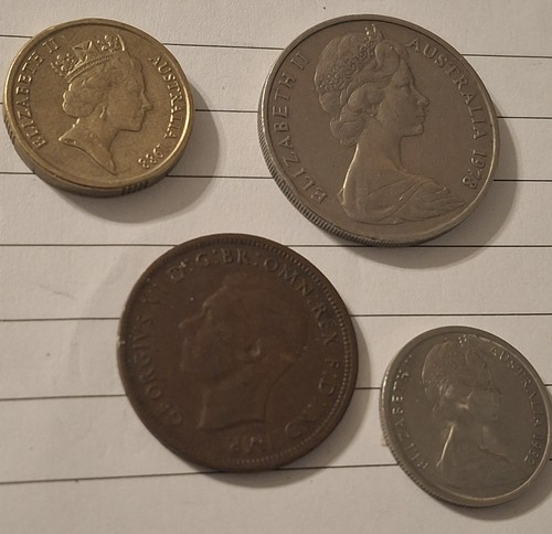 Used coins australian - 4,