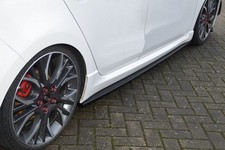 Black Gloss Side skirts addons