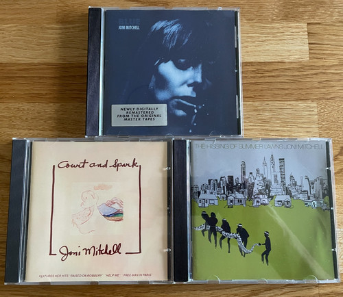 Joni mitchell cd albums - 3x,
