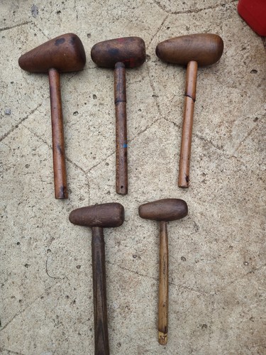 Vintage wooden lead - wooden, dressing