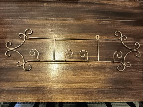 Gold iron scroll design - iron,