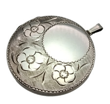 Vintage Large Round Sterling