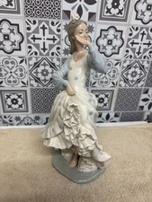 NAO By Lladro 14" Spanish Lady Flamenco Dancer Figurine 1980s