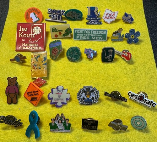 Job lot pin badges bulk - lot,