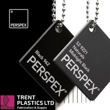 BLACK Acrylic Perspex Sheet