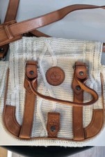 Timberland Woolen Bag. Detachable Strap Handbag Ladies 