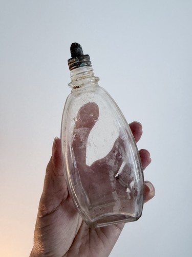 Vintage clear glass - clear,